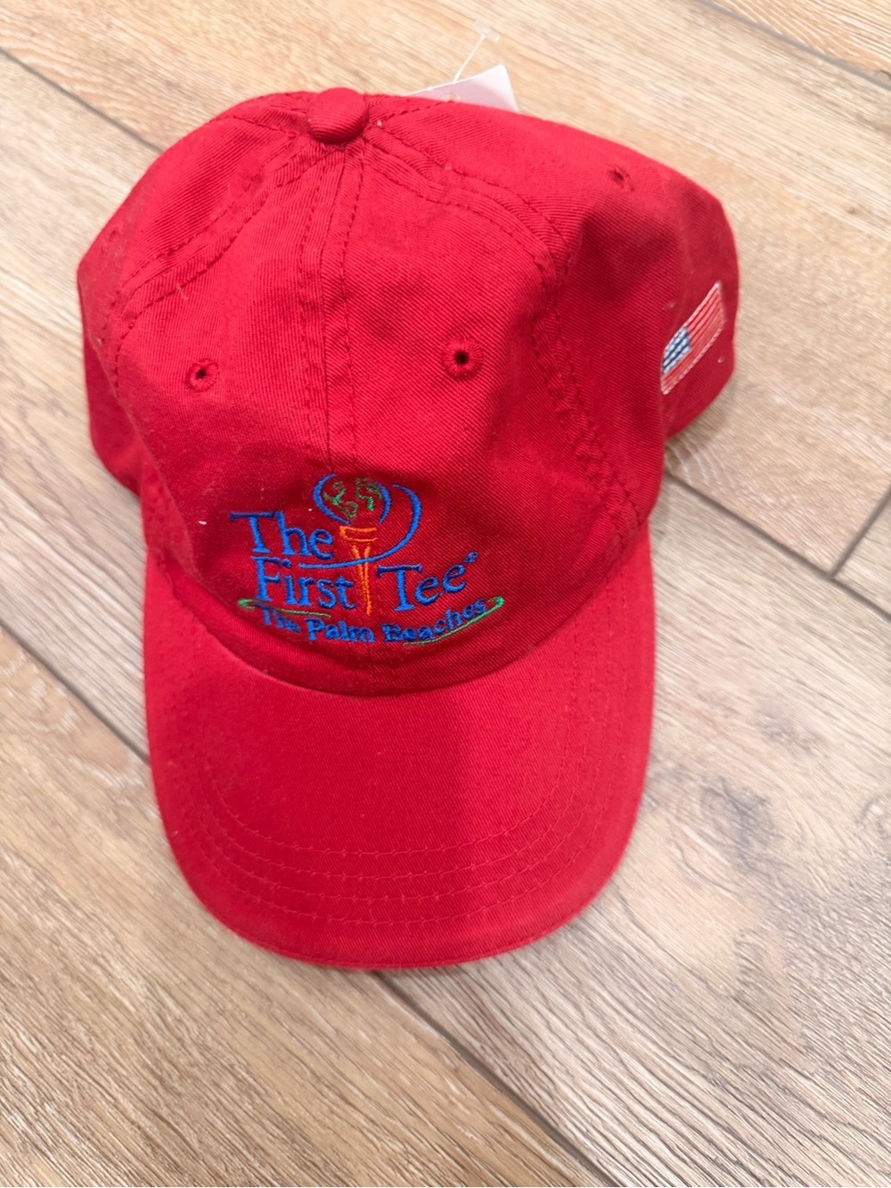 The First Tee Palm Beaches Red Baseball Cap
